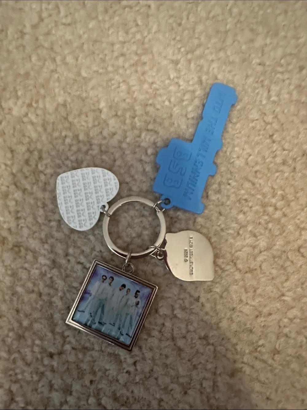 Backstreet Bots Multi-Charm Key Chain from the Into the Millennium Residency